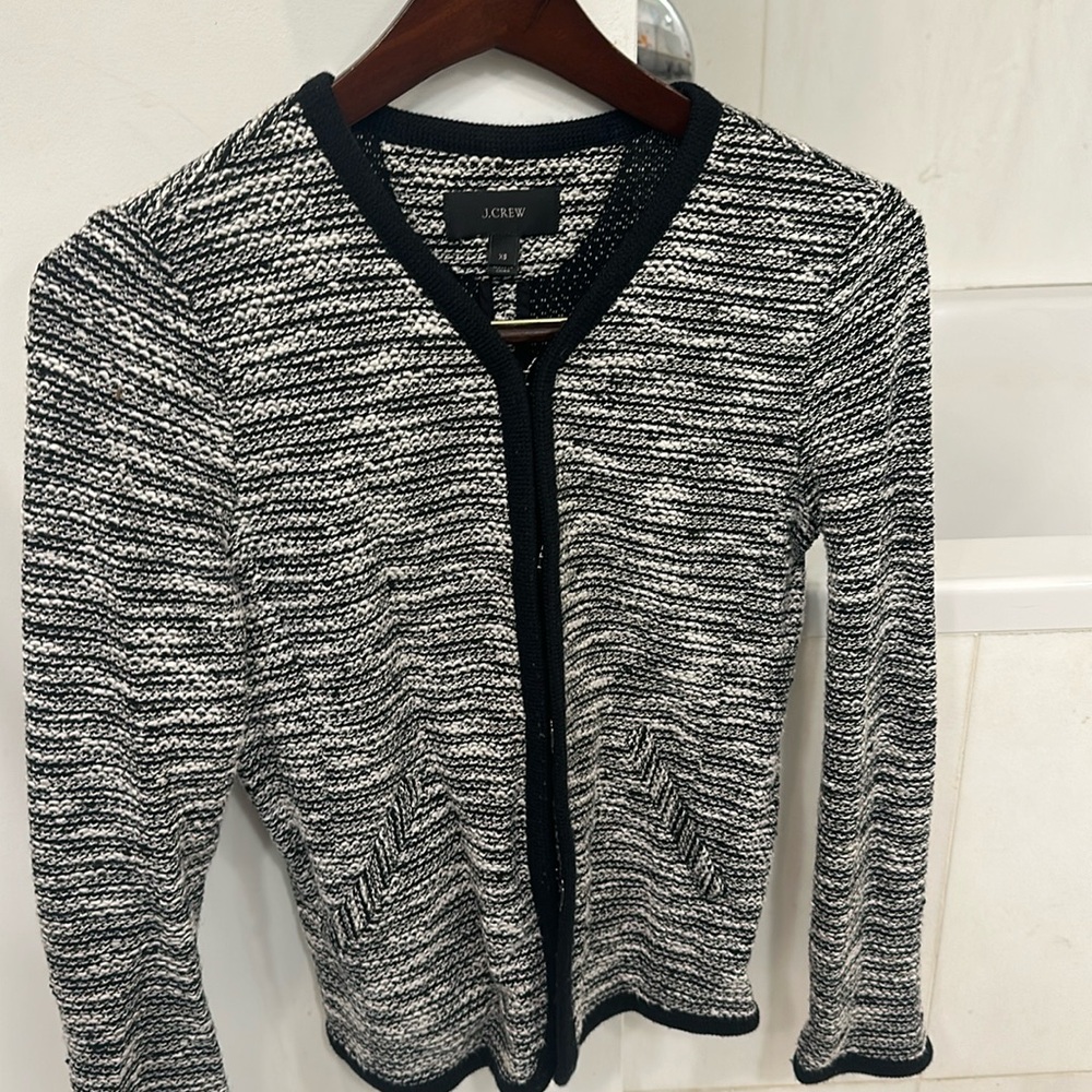 J Crew Boucle Jacket